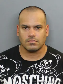 Mugshot of Carlos Rafael Romero Cuellar booked in Charlotte County, Florida on September 14, 2026