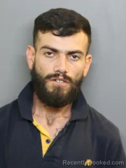 Mugshot of Julio Cesar Rodriguez Aguirre booked in Charlotte County, Florida on September 24, 2026