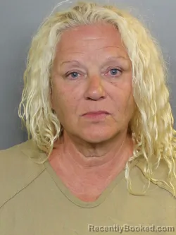 Mugshot of Caroline Virginia Smith booked in Charlotte County, Florida on August 16, 2026