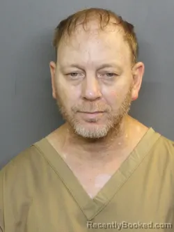 Mugshot of Dennis Arthur Stover booked in Charlotte County, Florida on October 3, 2026
