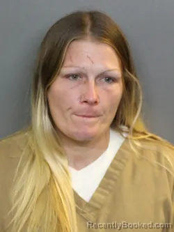 Mugshot of Kayla Stauffer booked in Charlotte County, Florida on August 26, 2026