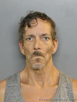 Mugshot of KELLY JOSEPH THOMPSON booked in Charlotte County, Florida on July 29, 2026