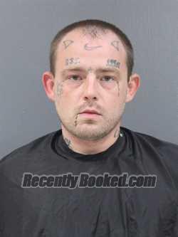 Booking photo from Cherokee County, South Carolina