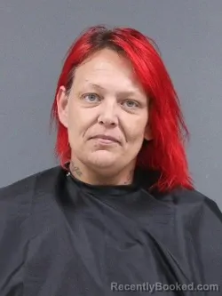 Mugshot of Crystal Allen booked in Cherokee County, South Carolina on March 31, 2026