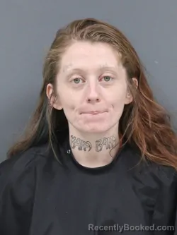 Mugshot of Haley Allison booked in Cherokee County, South Carolina on April 1, 2026