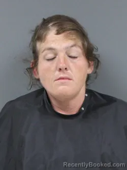 Mugshot of Courtney Stroupe booked in Cherokee County, South Carolina on May 5, 2026