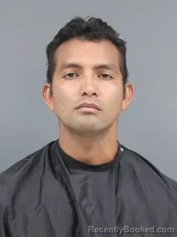 Mugshot of Walter Campos Campos booked in Cherokee County, South Carolina on July 12, 2026