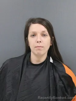 Mugshot of Amber Clayton booked in Cherokee County, South Carolina on August 4, 2026
