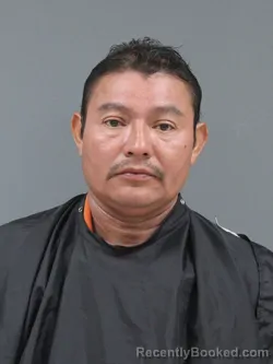 Mugshot of Walter Reyes Escobar booked in Cherokee County, South Carolina on August 20, 2026