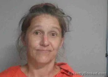 Mugshot of LAURA NICOLE BARLOW booked in Beauregard County, Louisiana on April 14, 2026