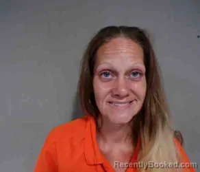 Mugshot of Karla Anne Marie Evans booked in Beauregard County, Louisiana on October 2, 2026