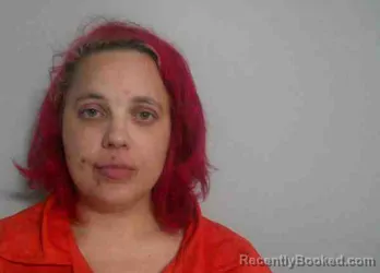 Mugshot of COURTNEY MICHELLE MYERS booked in Beauregard County, Louisiana on March 23, 2026