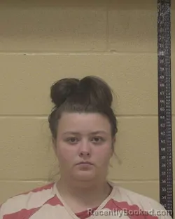 Mugshot of Ashlynn Nichile Bowers booked in Bossier County, Louisiana on October 13, 2026