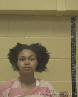 Mugshot of Aniyah Kaliyah Smith booked in Bossier County, Louisiana on August 11, 2026