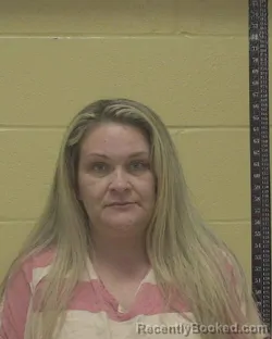 Mugshot of Brittany Denee Cox booked in Bossier County, Louisiana on August 15, 2026