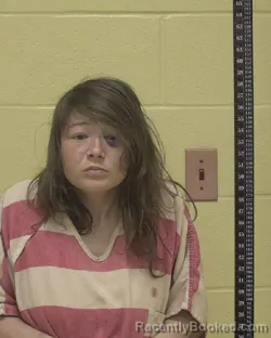 Mugshot of BRITTANY MORGAN DAVIS booked in Bossier County, Louisiana on March 10, 2026