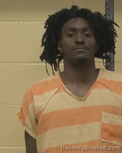 Mugshot of BRANDON QUASHAN SIMS booked in Bossier County, Louisiana on March 19, 2026