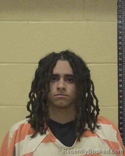 Mugshot of BRAEDYN TATE WEBB booked in Bossier County, Louisiana on March 29, 2026