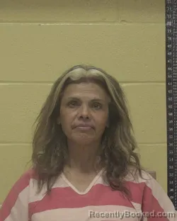 Mugshot of Cynthia Sandy Crawford booked in Bossier County, Louisiana on August 15, 2026