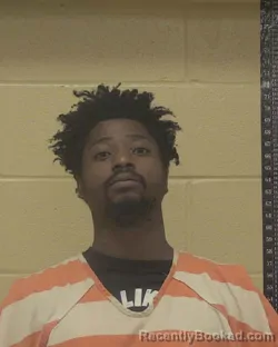 Mugshot of Dondre Jermaine Bowman booked in Bossier County, Louisiana on October 18, 2026
