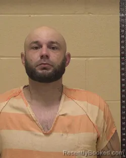 Mugshot of DUSTIN JAMES BLAKE booked in Bossier County, Louisiana on March 23, 2026