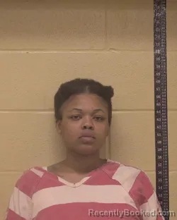 Mugshot of Deavianna Tarena Davis booked in Bossier County, Louisiana on August 7, 2026