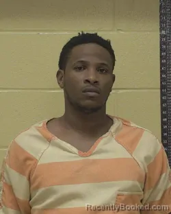 Mugshot of DEVONTE JACKSON booked in Bossier County, Louisiana on March 20, 2026