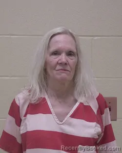 Mugshot of DONNA ELIZABETH MYERS booked in Bossier County, Louisiana on March 19, 2026