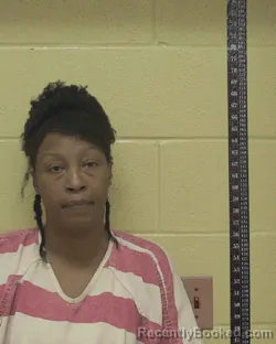 Mugshot of DENISE ROSHUN WILLIAMS booked in Bossier County, Louisiana on March 22, 2026