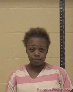 Mugshot of DEJA SYMONE EARLY WILLIAMS booked in Bossier County, Louisiana on March 14, 2026