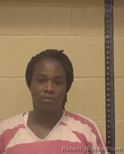 Mugshot of Erica Julie Flournoy booked in Bossier County, Louisiana on August 11, 2026