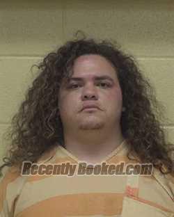 Booking photo from Bossier Parrish, Louisiana