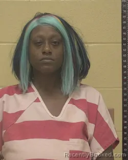 Mugshot of Heaven Lashay Jackson booked in Bossier County, Louisiana on August 25, 2026