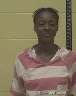 Mugshot of Jayla Monique Hampton booked in Bossier County, Louisiana on September 26, 2026
