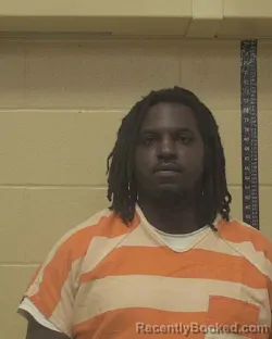 Mugshot of Jermaine Dupree Richardson booked in Bossier County, Louisiana on August 26, 2026