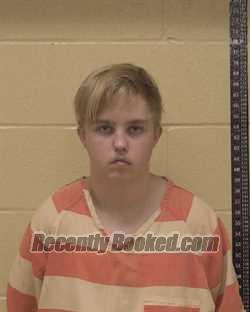 Booking photo from Bossier Parrish, Louisiana