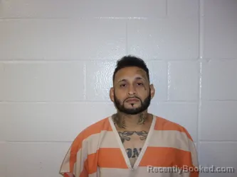 Mugshot of Jonathen Guadalupe Sorto booked in Bossier County, Louisiana on August 17, 2026