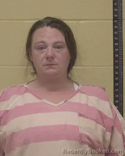Mugshot of Kandace Nicole Campbell booked in Bossier County, Louisiana on October 13, 2026