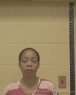Mugshot of Keyonna Renee Hursey booked in Bossier County, Louisiana on August 12, 2026
