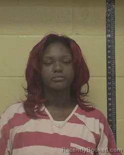 Mugshot of Keyana Antavia Mcdaniel booked in Bossier County, Louisiana on October 14, 2026