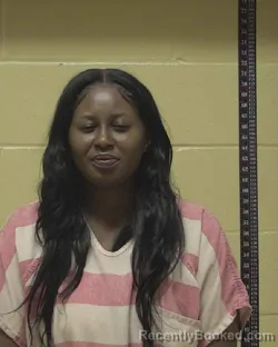 Mugshot of LADARASHE RASHEZ WOODS booked in Bossier County, Louisiana on March 21, 2026