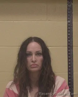Mugshot of MISTY BROOKE BURRELL booked in Bossier County, Louisiana on July 14, 2026