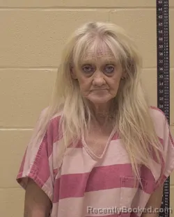 Mugshot of MARILYN JOY FREDERICK booked in Bossier County, Louisiana on April 20, 2026