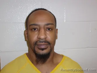 Mugshot of Mikhail Jamal Garrett booked in Bossier County, Louisiana on October 14, 2026