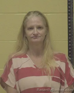 Mugshot of Melissa Susanne Pilcher booked in Bossier County, Louisiana on October 12, 2026