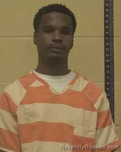 Mugshot of Mykael Antavion Stanfield booked in Bossier County, Louisiana on October 20, 2026