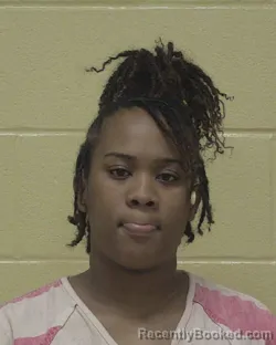 Mugshot of NDEA JEANA WILLIAMS booked in Bossier County, Louisiana on July 11, 2026