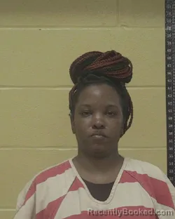 Mugshot of QUANTESHA QUANTAE WASHINGTON booked in Bossier County, Louisiana on June 26, 2026
