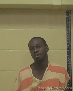 Mugshot of Terrence Antonio Harris booked in Bossier County, Louisiana on August 23, 2026