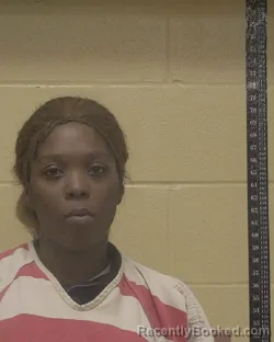 Mugshot of Tarmesha Nicolet Hawthorne booked in Bossier County, Louisiana on October 13, 2026